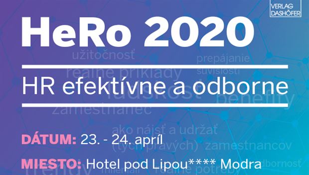 HeRo 2020 - HR efektívne a odborne