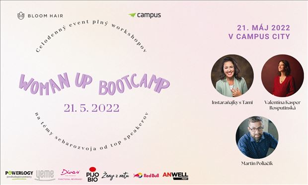 WomanUp bootcamp MÁJ