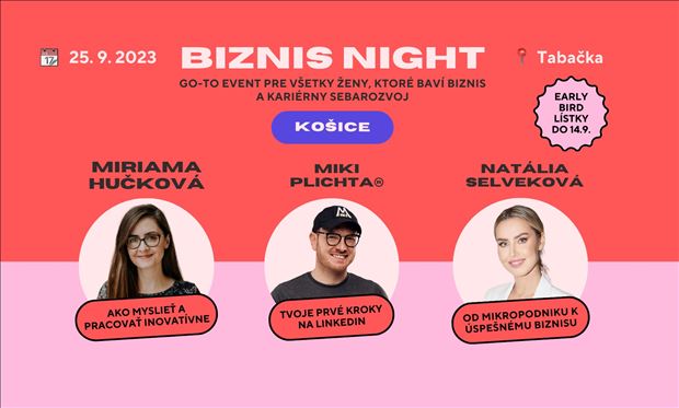 Biznis Night September KOŠICE