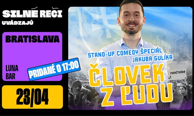 3. PRIDANÉ - Jakub Gulík - Človek z ľudu v Bratislave